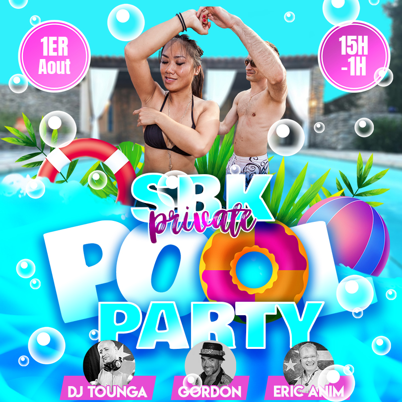 Sisteron - Pool Party - Août