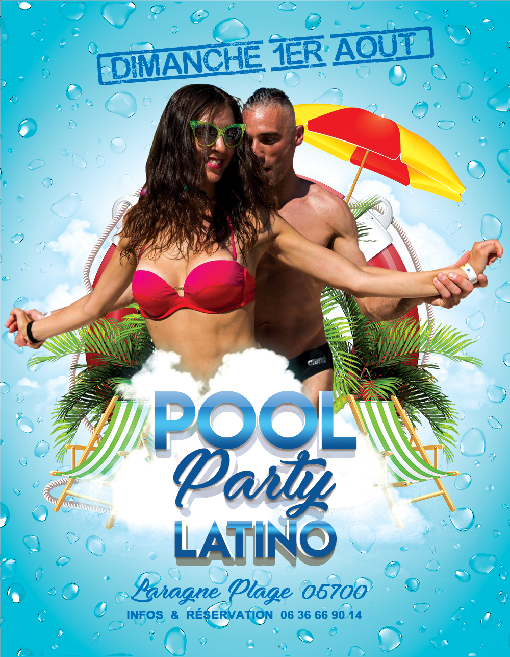 Laragne - Pool Party Latino - Août