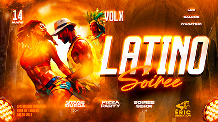 Soirée Latino - Volx - Les Salons d'Agatino